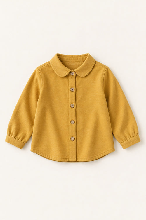 Birch Shirt in Mustard