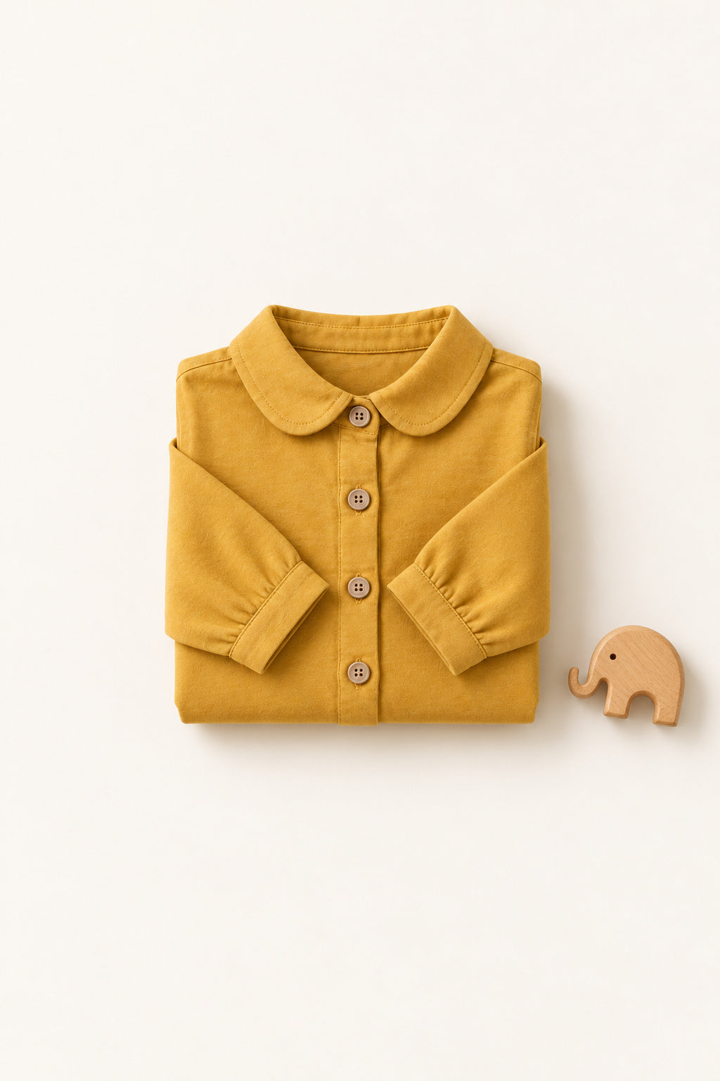 Birch Shirt in Mustard