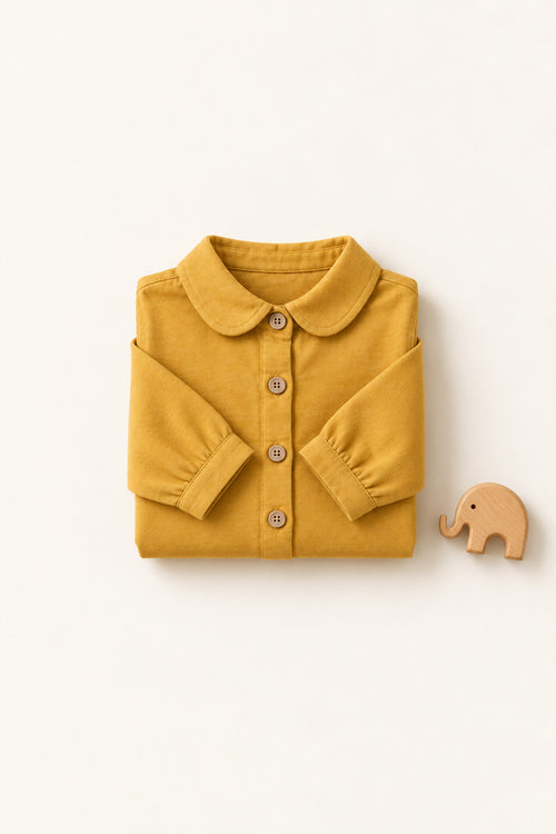 Birch Shirt in Mustard