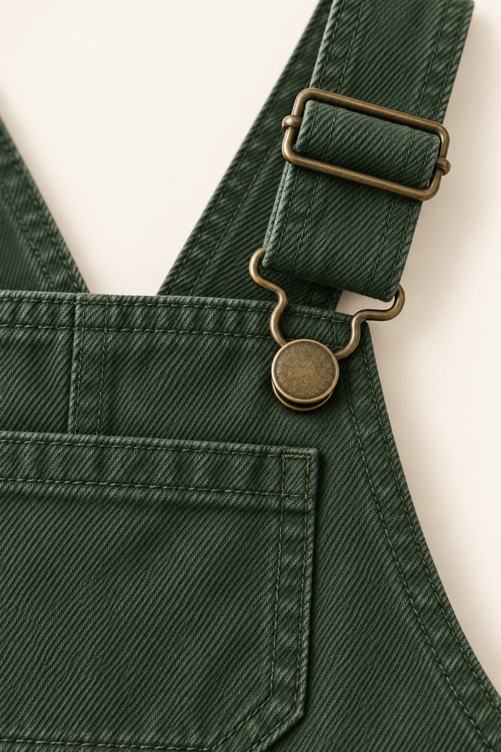 Bracken Dungarees in Forest