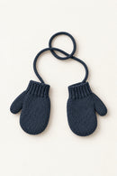 Bracken Mittens in Ink