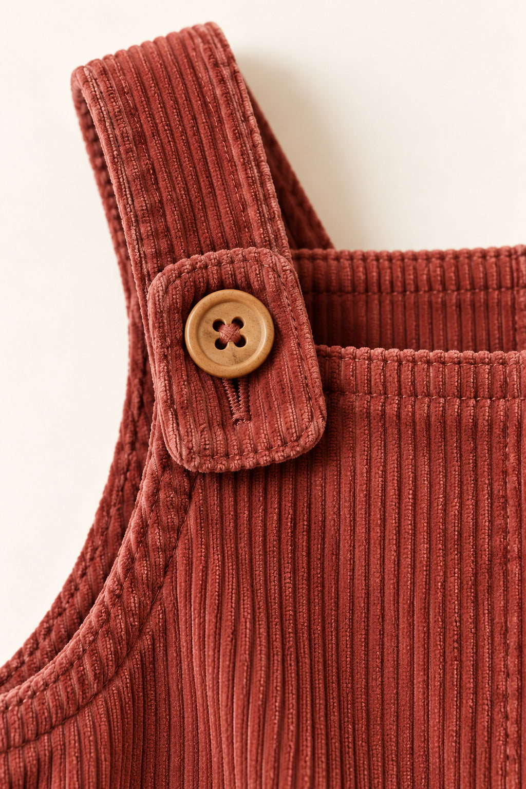 Bramble Pinafore Dress in Berry