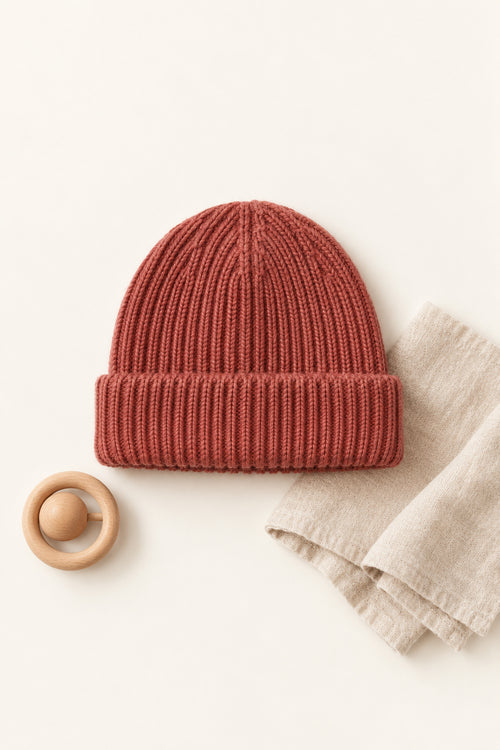 Briar Beanie in Berry