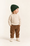 Clover Beanie in Forest