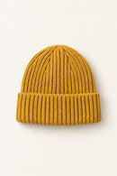 Clover Beanie in Mustard