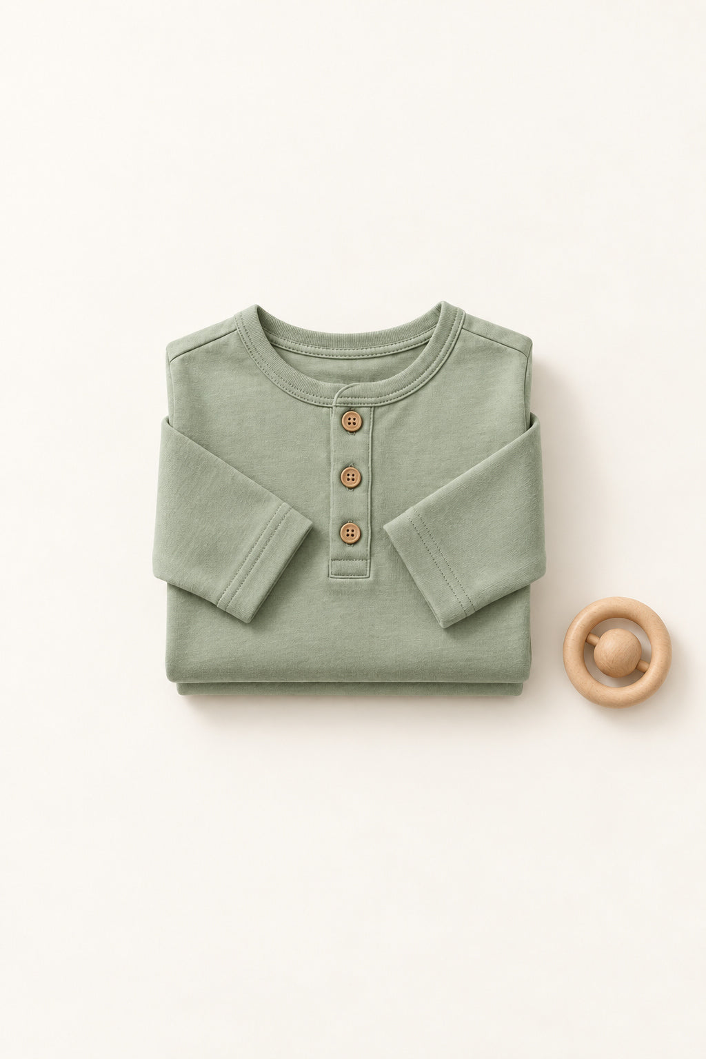 Clover Henley in Sage