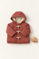 Fern Coat in Berry