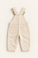 Fern Dungarees in Cream