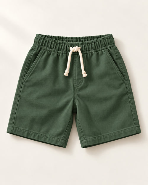 Fieldtrip Pull-on Shorts in Forest