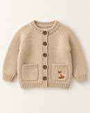 Fox Tale Cardigan in Oat