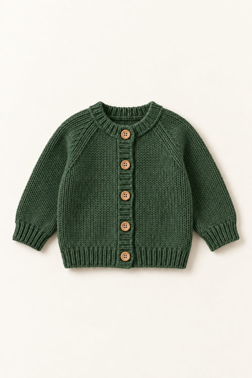 Hazel Cardigan in Forest