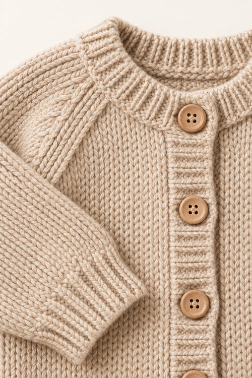 Hazel Cardigan in Oat