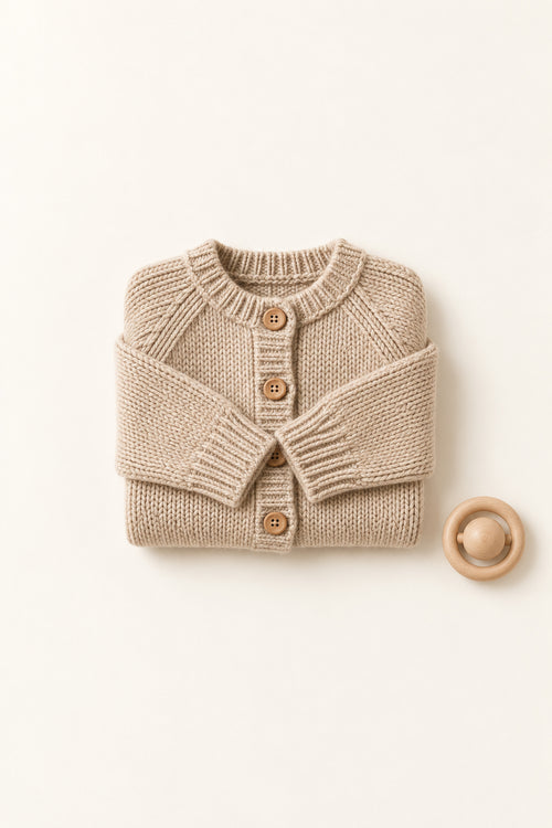 Hazel Cardigan in Oat