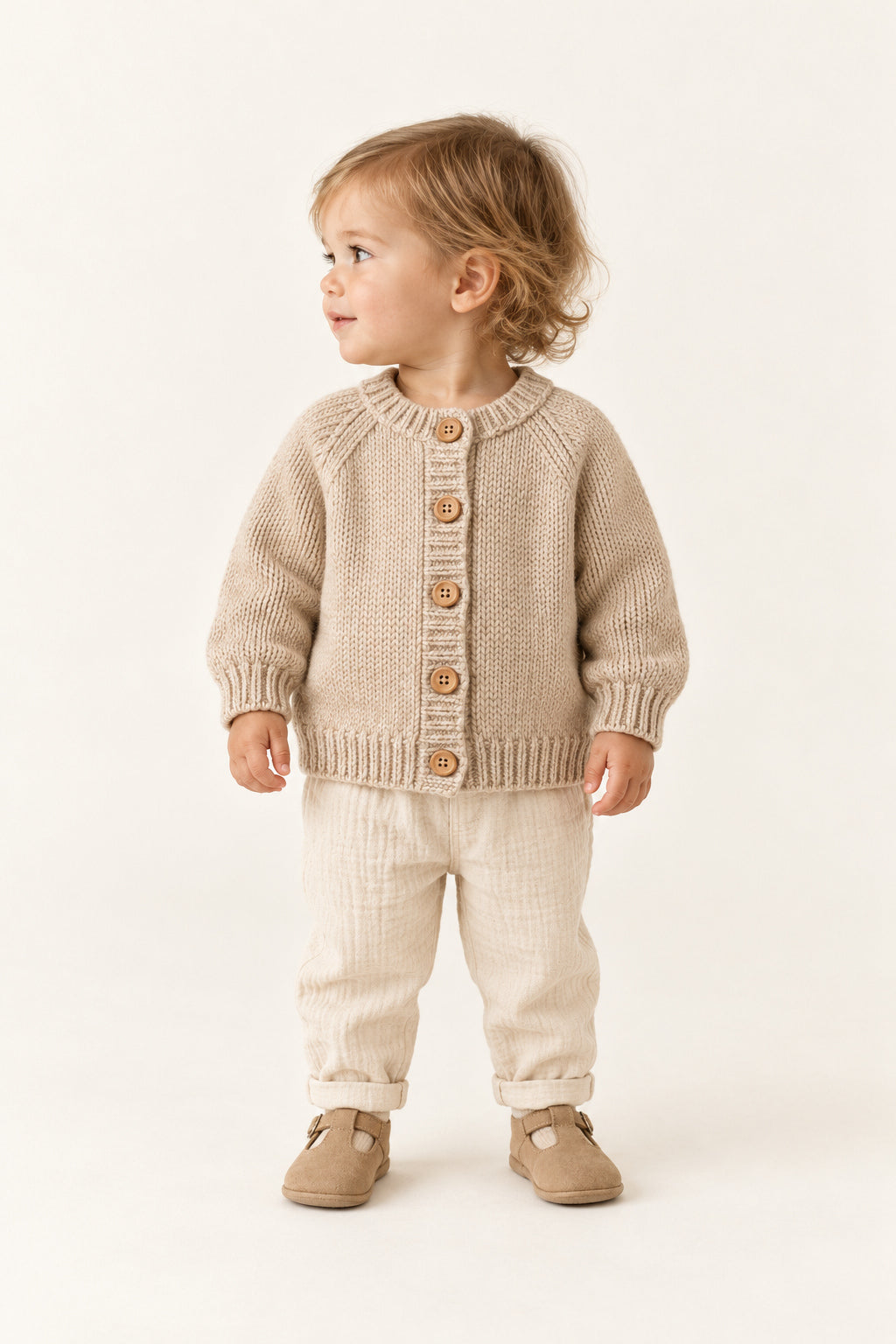 Hazel Cardigan in Oat