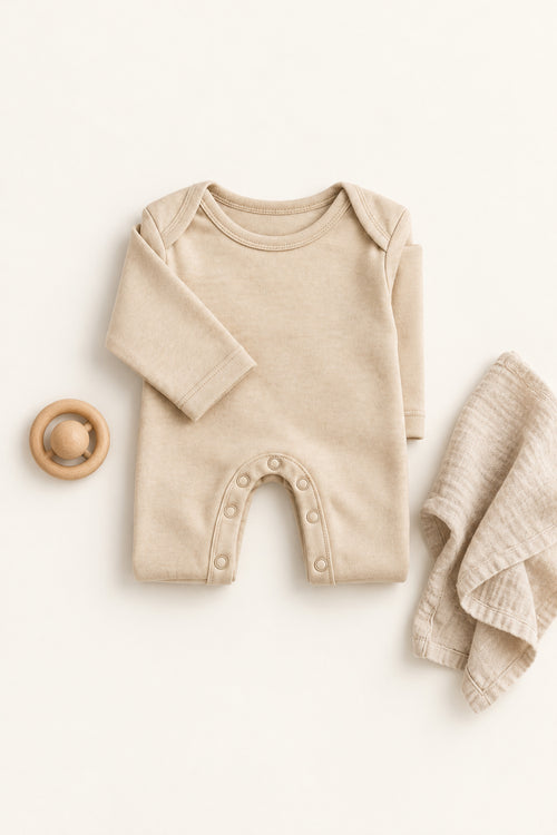 Hazel Romper in Oat