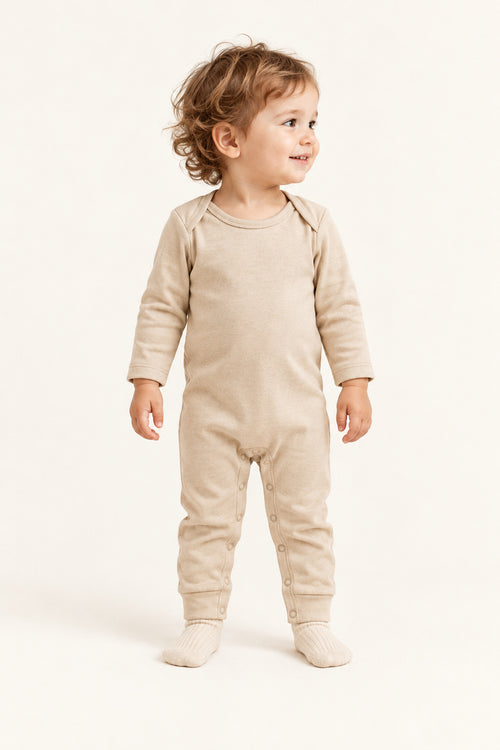 Hazel Romper in Oat