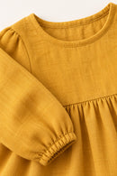 Juniper Dress in Mustard