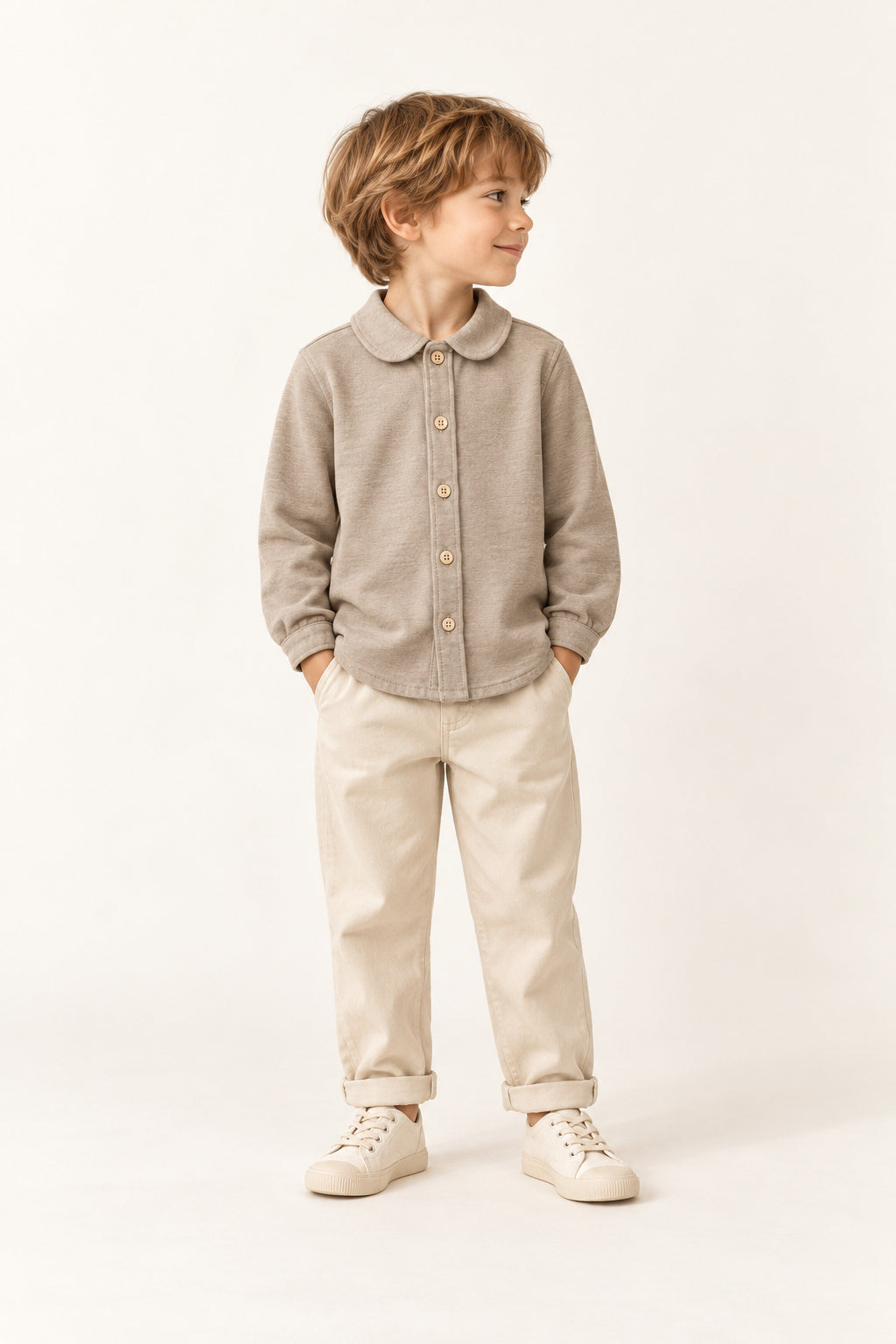 Juniper Shirt in Pebble
