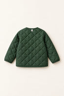 Lantern Quilted Jacket in Forest
