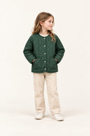 Lantern Quilted Jacket in Forest