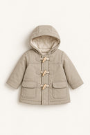 Larch Coat in Pebble