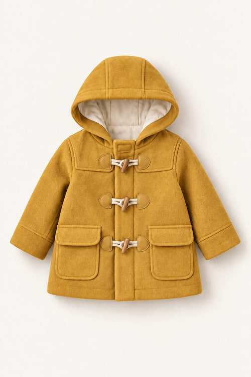 Linden Coat in Mustard
