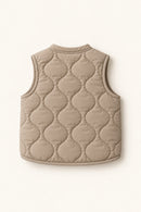 Linden Gilet in Pebble