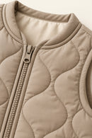 Linden Gilet in Pebble