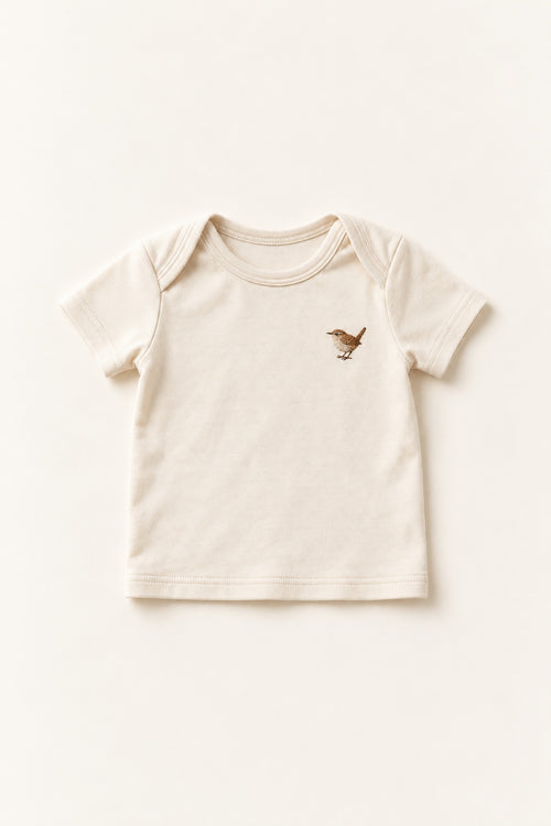 Little Wren Tee in Cream