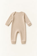 Meadow Knit Romper in Oat