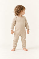 Meadow Knit Romper in Oat