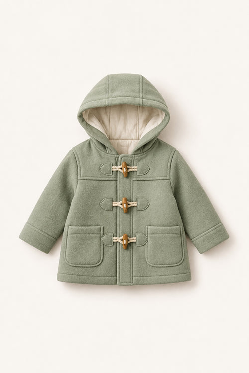 Moss Coat in Sage
