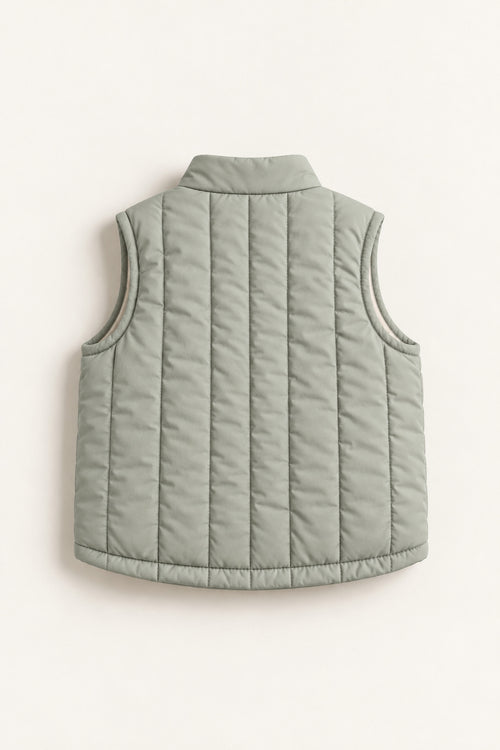 Moss Gilet in Mist