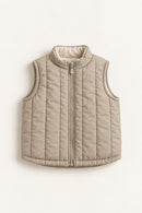 Moss Gilet in Pebble