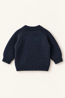 Otter Cardigan in Ink