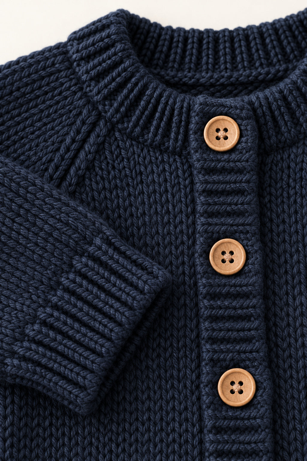 Otter Cardigan in Ink