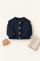 Otter Cardigan in Ink