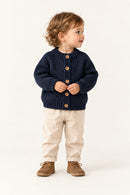 Otter Cardigan in Ink
