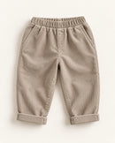 Pebble Corduroy Trousers in Pebble