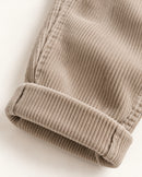 Pebble Corduroy Trousers in Pebble