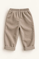 Pebble Corduroy Trousers in Pebble