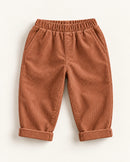 Pebble Corduroy Trousers in Rust