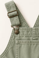 Pinafore Overalls in Sage
