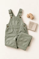 Pinafore Overalls in Sage