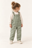 Pinafore Overalls in Sage