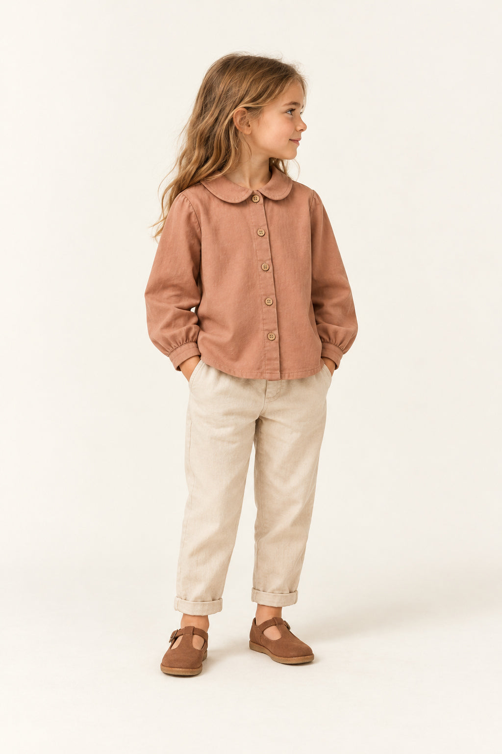 Poppy Shirt in Clay