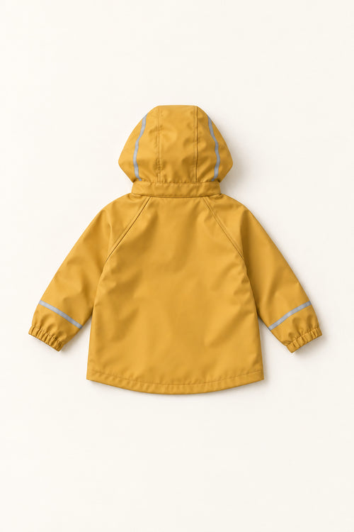 Puddle Raincoat in Mustard