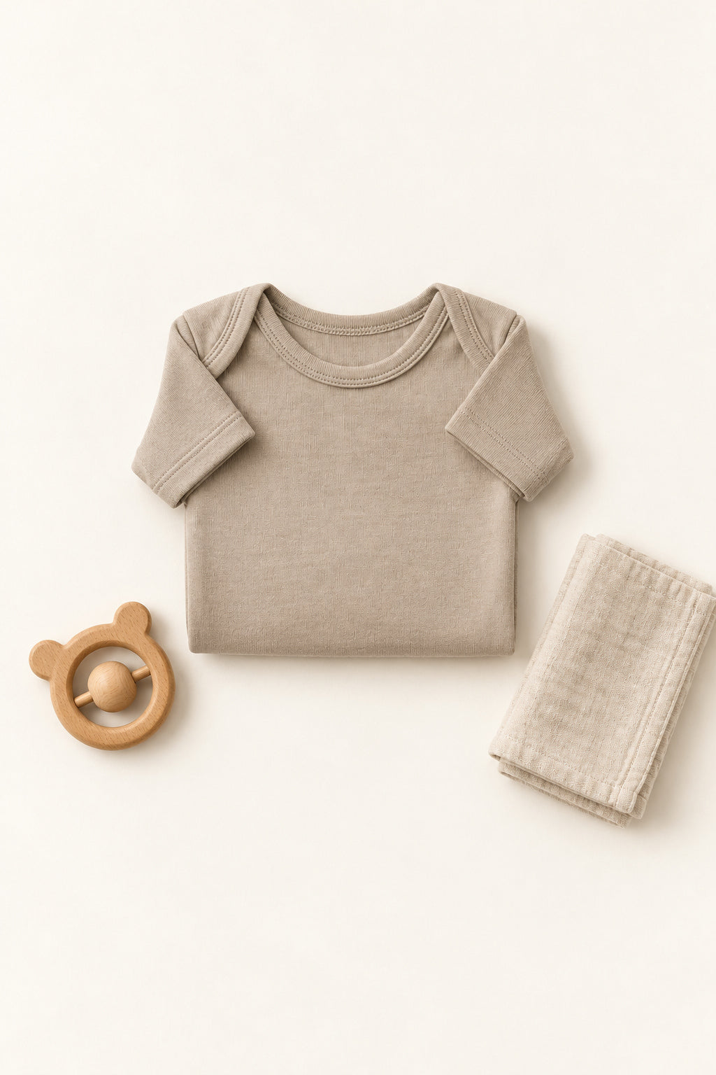 Robin Onesie in Pebble