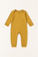 Robin Romper in Mustard