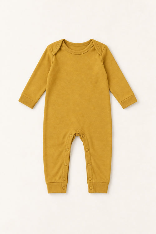 Robin Romper in Mustard